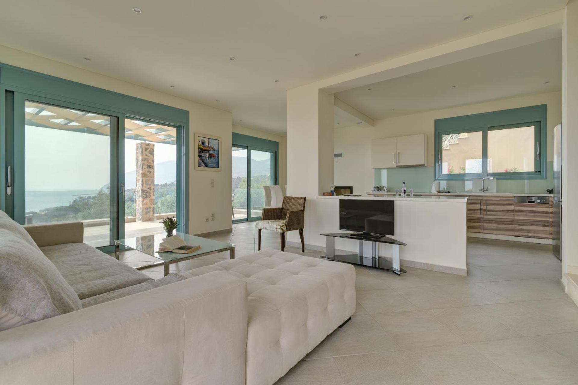 Ouzo Panoramic Houses 1, With Private Pool Plomari Buitenkant foto
