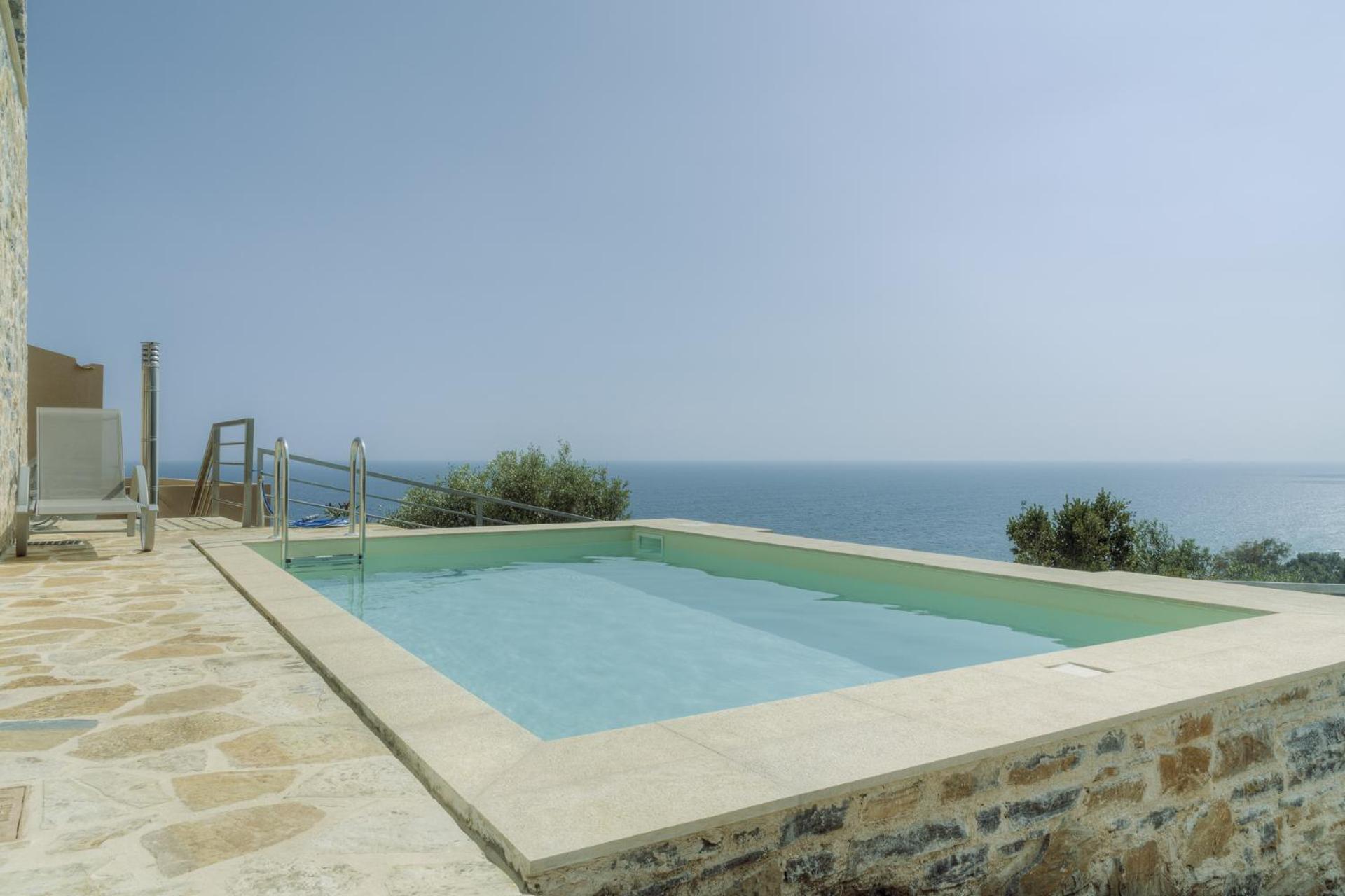 Ouzo Panoramic Houses 1, With Private Pool Plomari Kamer foto