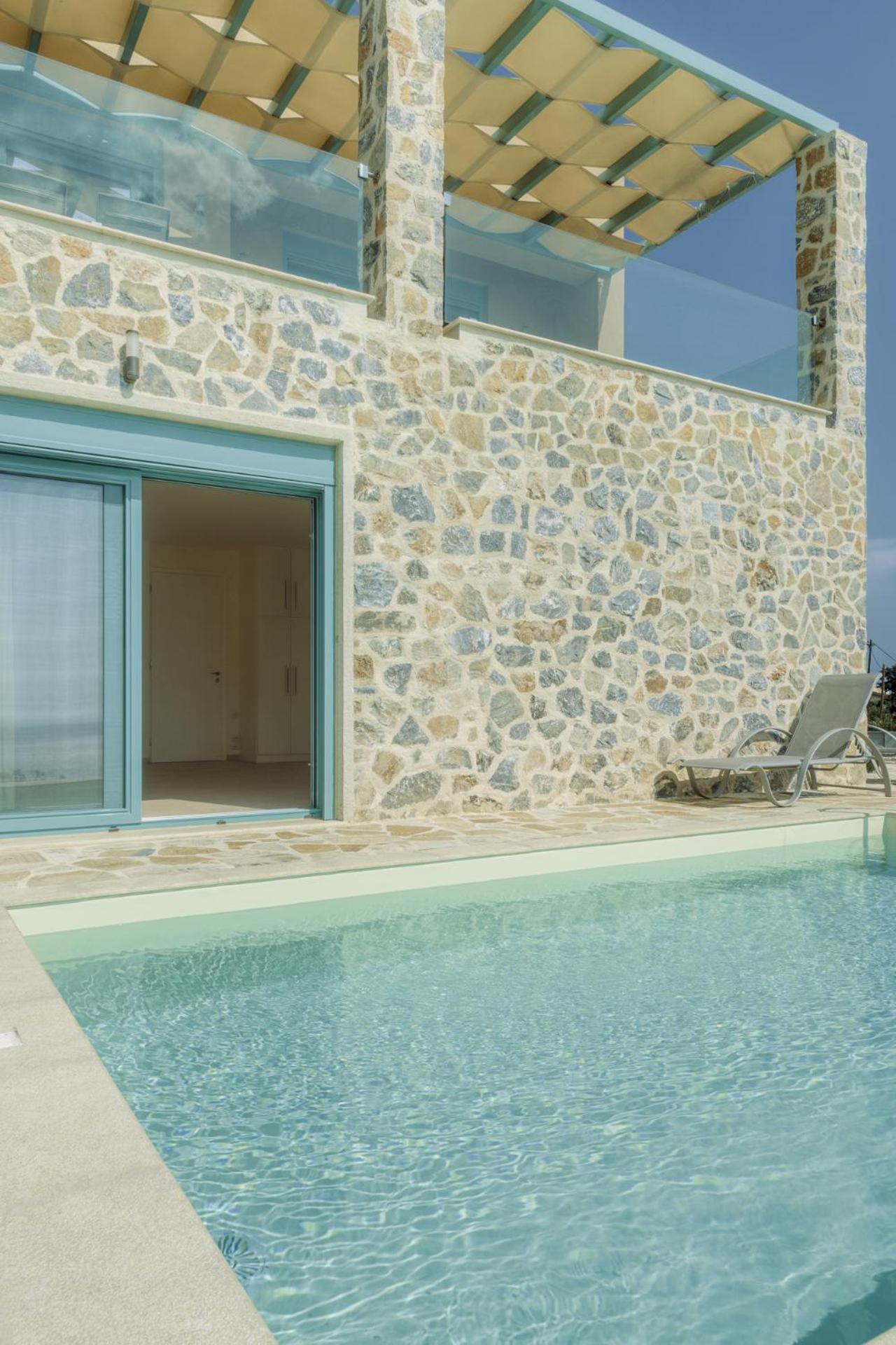 Ouzo Panoramic Houses 1, With Private Pool Plomari Kamer foto
